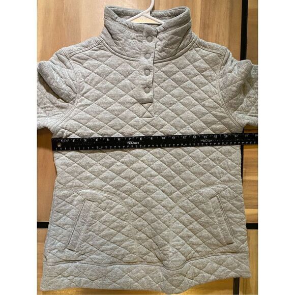 Modern Canvas Quilted‎ 1/4 Button Jacket - Picture 6 of 6